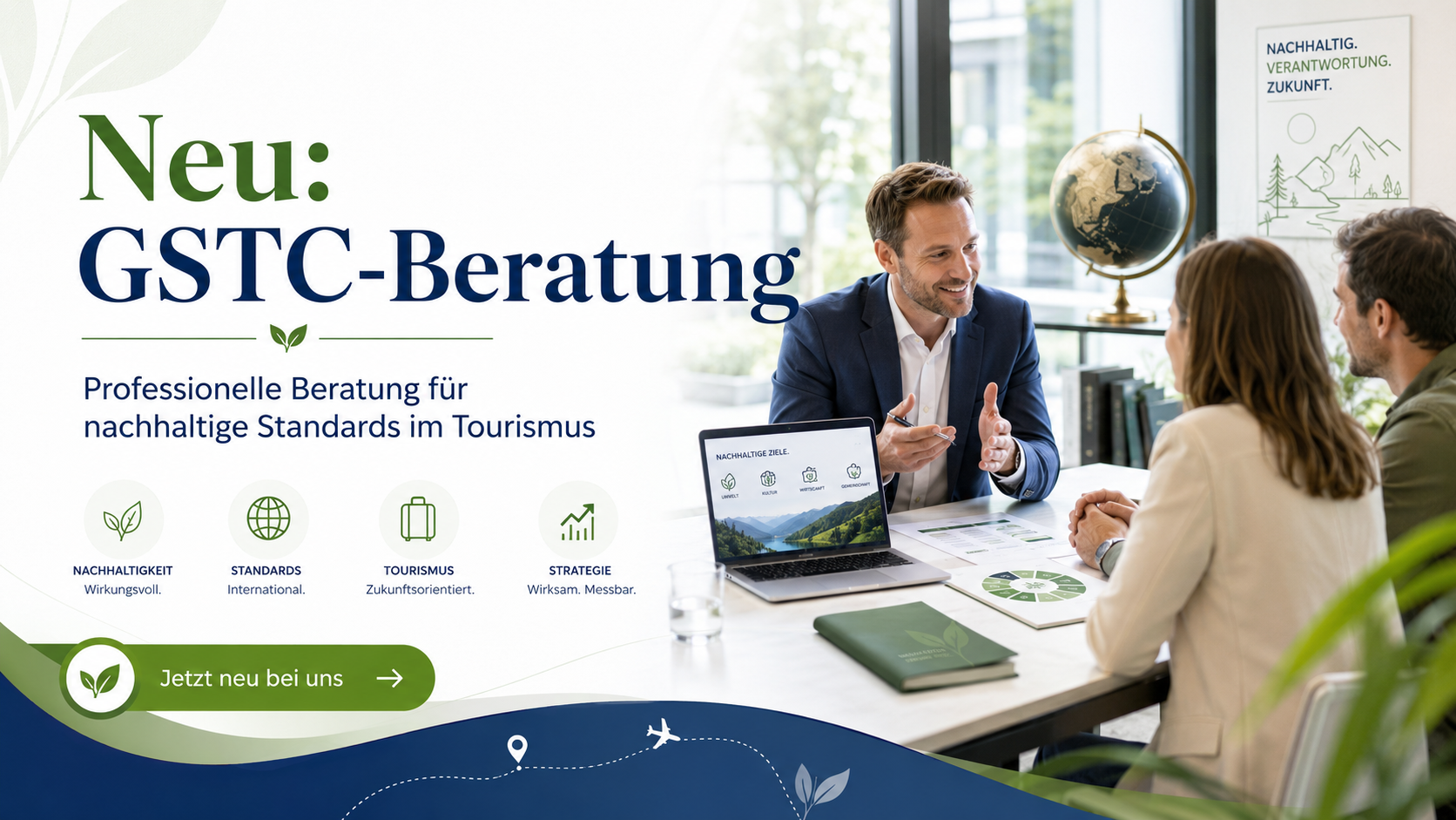 Nachhaltiger Tourismus: Hotel- und Tourismusbetrieb auf dem Weg zur GSTC-orientierten Nachhaltigkeitszertifizierung